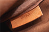 Auth Louis Vuitton Monogram Saumur 30 Shoulder Cross Body Bag M42256 LV 1668D