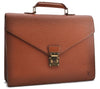 Auth Louis Vuitton Epi Serviette Ambassadeur Brown Briefcase M54418 LV 1669D