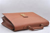 Auth Louis Vuitton Epi Serviette Ambassadeur Brown Briefcase M54418 LV 1669D