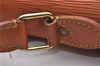 Auth Louis Vuitton Epi Serviette Ambassadeur Brown Briefcase M54418 LV 1669D