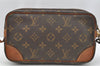 Authentic Louis Vuitton Monogram Marly Dragonne PM M51827 Clutch Hand Bag 1670I