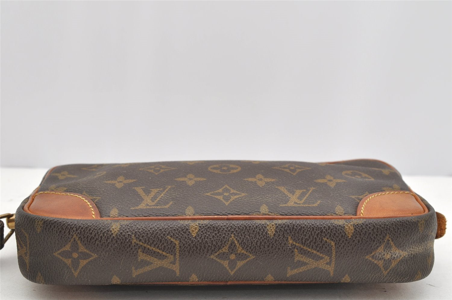 Authentic Louis Vuitton Monogram Marly Dragonne PM M51827 Clutch Hand Bag 1670I