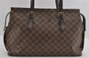 Authentic Louis Vuitton Damier Chelsea Shoulder Tote Bag N51119 LV 1671I