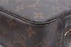 Auth Louis Vuitton Monogram Trousse Toilette 23 Clutch Hand Bag M47524 LV 1672D