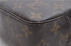 Auth Louis Vuitton Monogram Trousse Toilette 23 Clutch Hand Bag M47524 LV 1672D