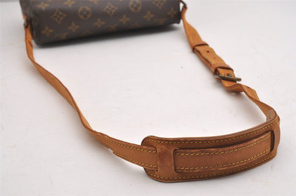 Authentic Louis Vuitton Monogram Saint Cloud GM M51242 Shoulder Cross Bag 1672I