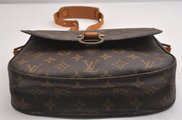 Authentic Louis Vuitton Monogram Saint Cloud GM M51242 Shoulder Cross Bag 1672I