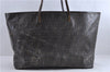 Authentic FENDI Zucca Shoulder Tote Bag PVC Leather Brown 1673D