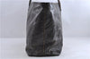 Authentic FENDI Zucca Shoulder Tote Bag PVC Leather Brown 1673D