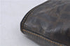 Authentic FENDI Zucca Shoulder Tote Bag PVC Leather Brown 1673D