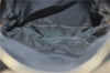 Authentic CHANEL New Travel Line Shoulder Cross Bag Nylon Leather Black 1673E