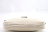 Authentic FENDI Mamma Baguette Shoulder Hand Bag Canvas Leather Ivory 1674D