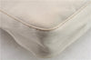 Authentic FENDI Mamma Baguette Shoulder Hand Bag Canvas Leather Ivory 1674D