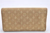 Auth Louis Vuitton Monogram Mini Porte Tresor International Wallet Beige 1674G