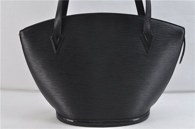 Auth Louis Vuitton Epi SaintJacques Shopping Shoulder Bag Black M52262 LV 1675D