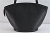 Auth Louis Vuitton Epi SaintJacques Shopping Shoulder Bag Black M52262 LV 1675D
