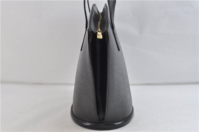 Auth Louis Vuitton Epi SaintJacques Shopping Shoulder Bag Black M52262 LV 1675D