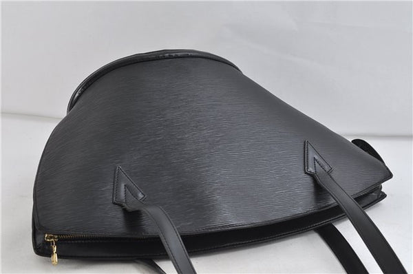 Auth Louis Vuitton Epi SaintJacques Shopping Shoulder Bag Black M52262 LV 1675D