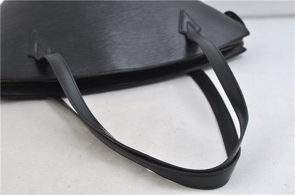 Auth Louis Vuitton Epi SaintJacques Shopping Shoulder Bag Black M52262 LV 1675D