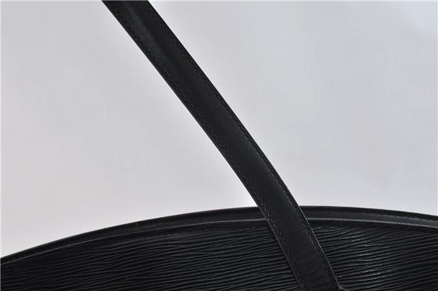 Auth Louis Vuitton Epi SaintJacques Shopping Shoulder Bag Black M52262 LV 1675D