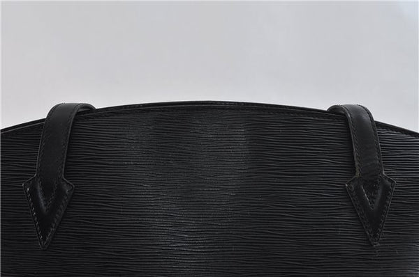 Auth Louis Vuitton Epi SaintJacques Shopping Shoulder Bag Black M52262 LV 1675D