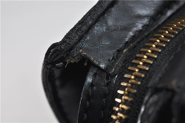 Auth Louis Vuitton Epi SaintJacques Shopping Shoulder Bag Black M52262 LV 1675D