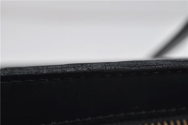 Auth Louis Vuitton Epi SaintJacques Shopping Shoulder Bag Black M52262 LV 1675D