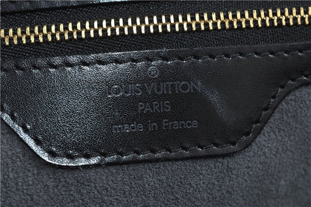 Auth Louis Vuitton Epi SaintJacques Shopping Shoulder Bag Black M52262 LV 1675D