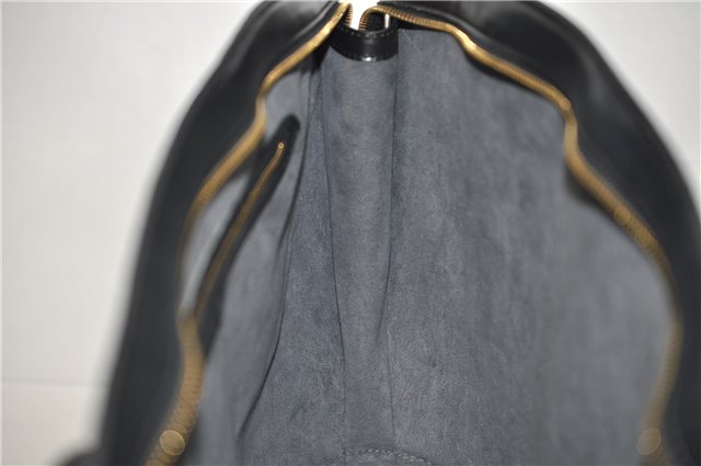 Auth Louis Vuitton Epi SaintJacques Shopping Shoulder Bag Black M52262 LV 1675D