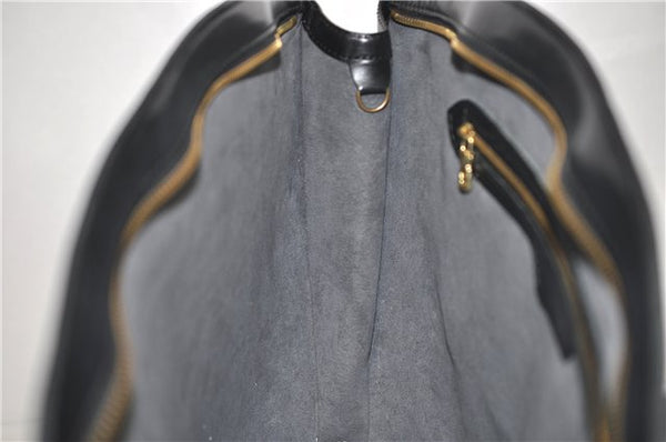 Auth Louis Vuitton Epi SaintJacques Shopping Shoulder Bag Black M52262 LV 1675D