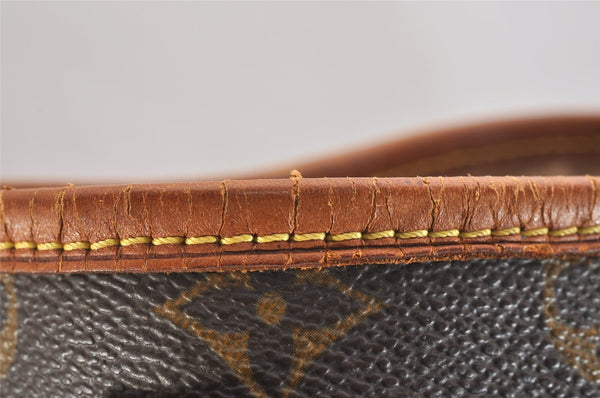 Authentic Louis Vuitton Monogram Bucket GM Shoulder Tote Bag M42236 Junk 1675I