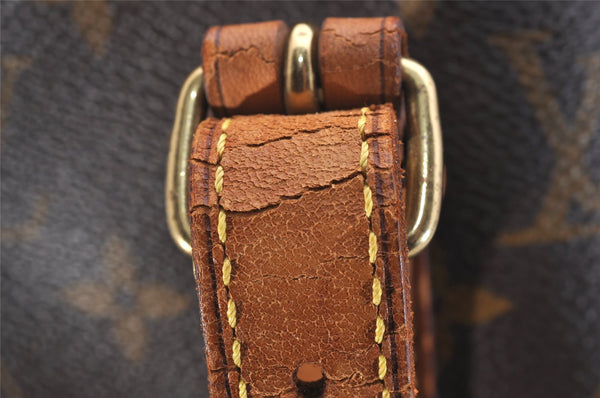 Authentic Louis Vuitton Monogram Bucket GM Shoulder Tote Bag M42236 Junk 1675I