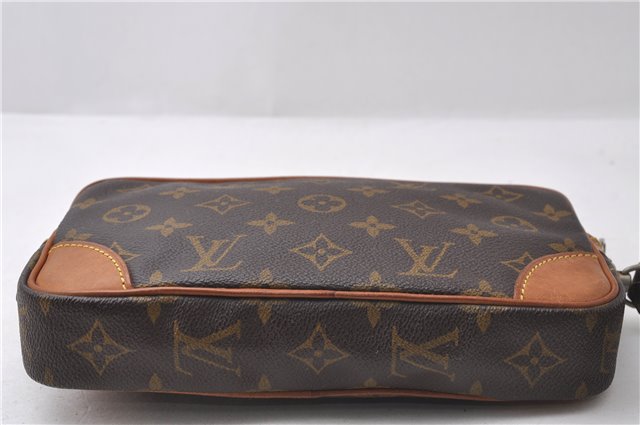 Auth Louis Vuitton Monogram Marly Dragonne PM Clutch Hand Bag M51827 LV 1676D