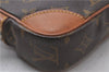 Auth Louis Vuitton Monogram Marly Dragonne PM Clutch Hand Bag M51827 LV 1676D