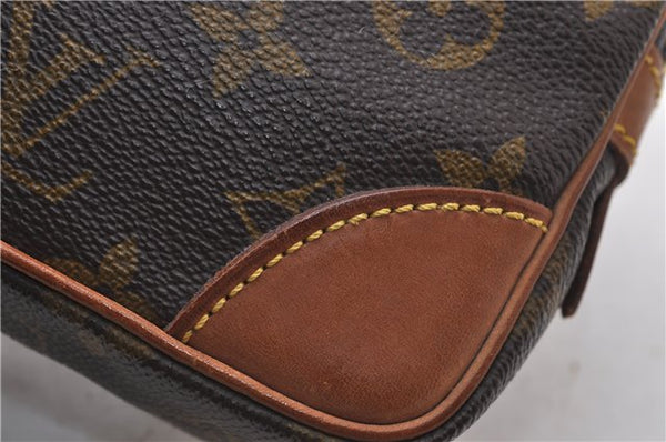 Auth Louis Vuitton Monogram Marly Dragonne PM Clutch Hand Bag M51827 LV 1676D