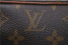 Auth Louis Vuitton Monogram Marly Dragonne PM Clutch Hand Bag M51827 LV 1676D