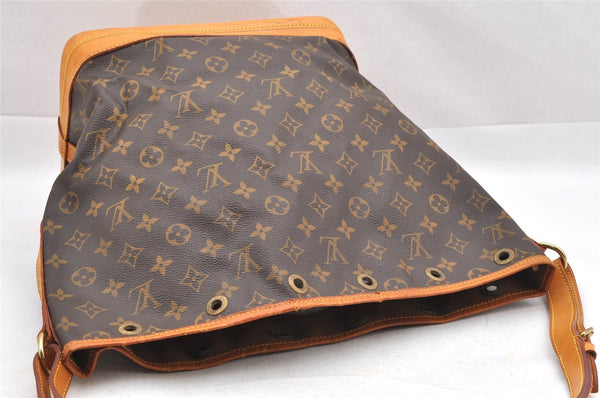 Authentic Louis Vuitton Monogram Noe Shoulder Drawstring Bag M42224 LV 1676I