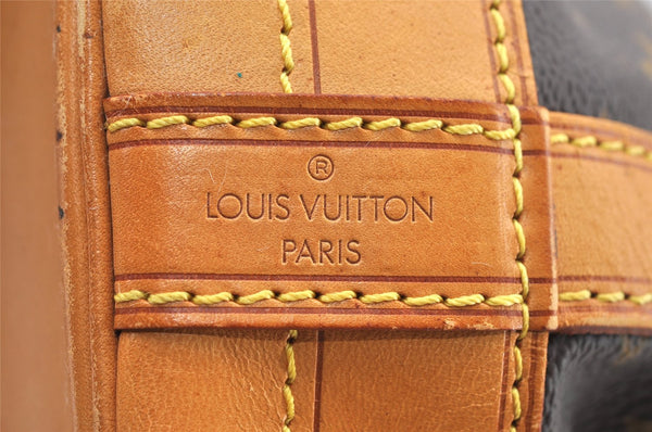 Authentic Louis Vuitton Monogram Noe Shoulder Drawstring Bag M42224 LV 1676I
