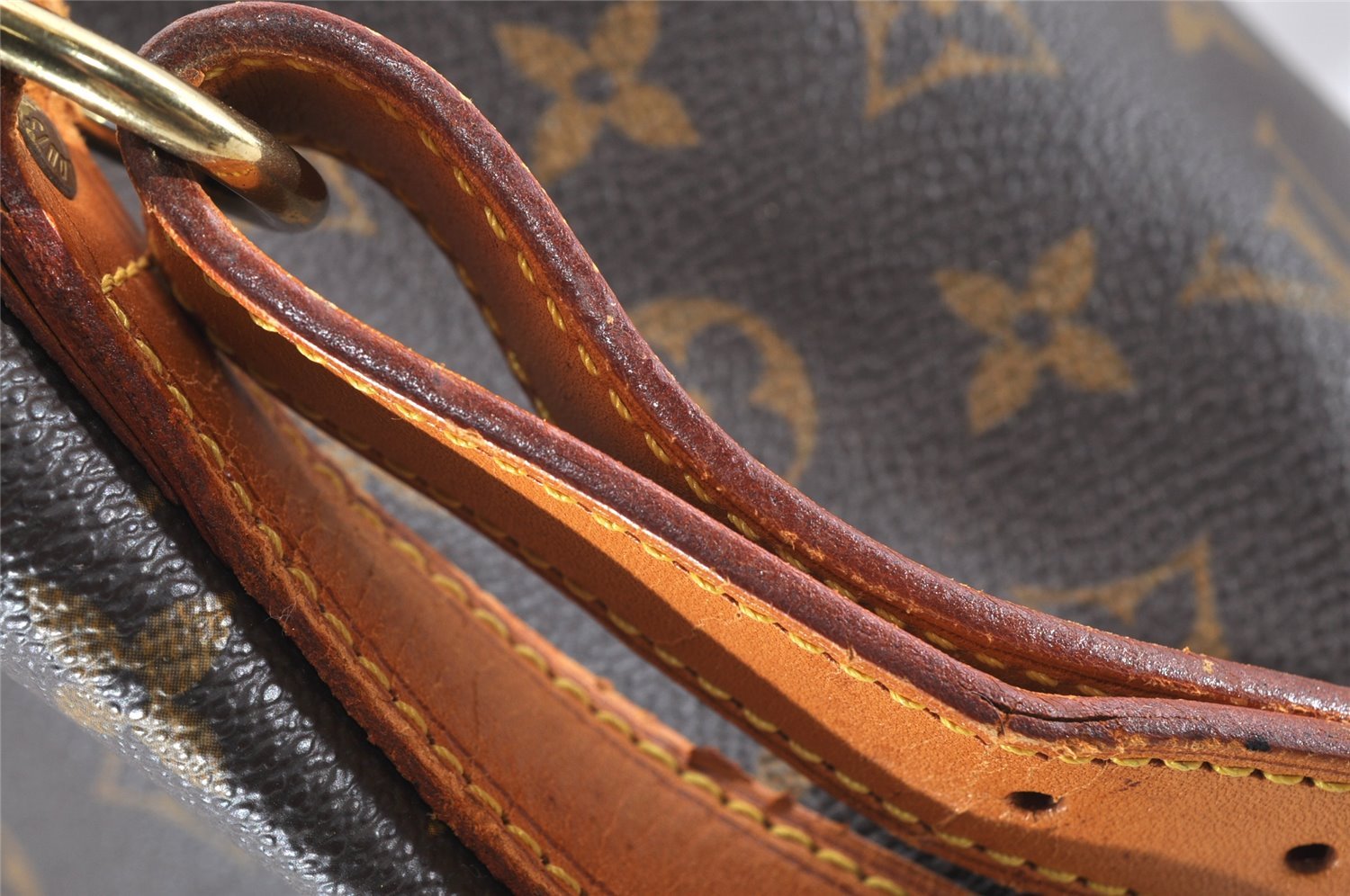 Authentic Louis Vuitton Monogram Noe Shoulder Drawstring Bag M42224 LV 1676I