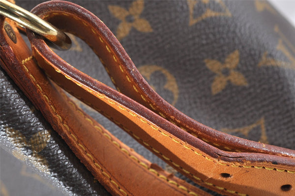 Authentic Louis Vuitton Monogram Noe Shoulder Drawstring Bag M42224 LV 1676I