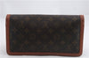 Auth Louis Vuitton Monogram Pochette Dame PM Clutch Hand Bag M51812 LV 1677D