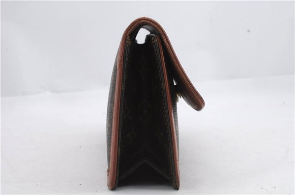 Auth Louis Vuitton Monogram Pochette Dame PM Clutch Hand Bag M51812 LV 1677D