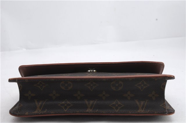 Auth Louis Vuitton Monogram Pochette Dame PM Clutch Hand Bag M51812 LV 1677D