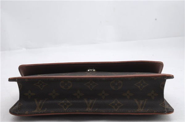 Auth Louis Vuitton Monogram Pochette Dame PM Clutch Hand Bag M51812 LV 1677D