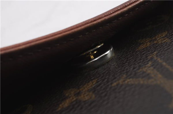Auth Louis Vuitton Monogram Pochette Dame PM Clutch Hand Bag M51812 LV 1677D