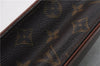 Auth Louis Vuitton Monogram Pochette Dame PM Clutch Hand Bag M51812 LV 1677D