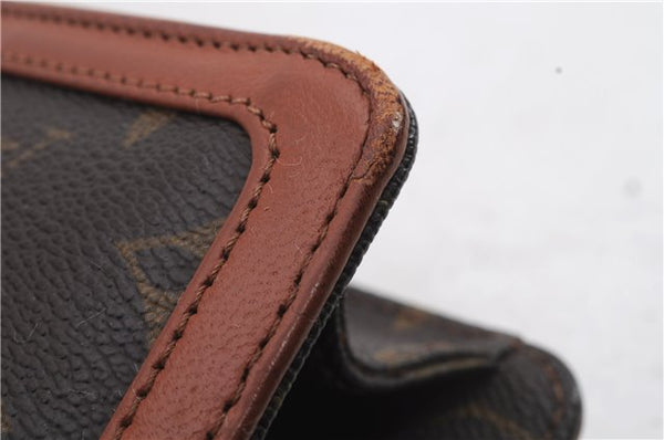 Auth Louis Vuitton Monogram Pochette Dame PM Clutch Hand Bag M51812 LV 1677D