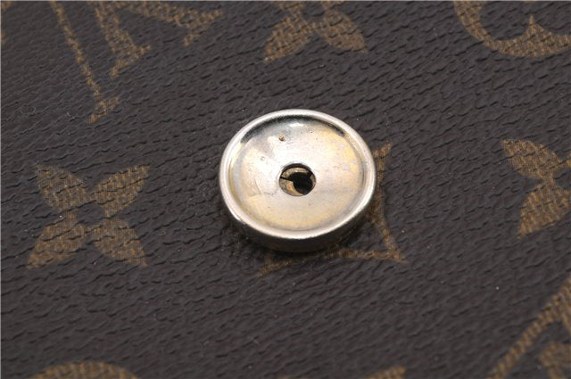 Auth Louis Vuitton Monogram Pochette Dame PM Clutch Hand Bag M51812 LV 1677D