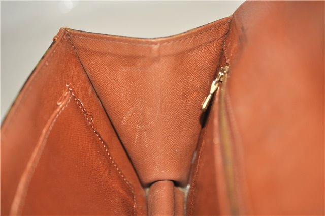 Auth Louis Vuitton Monogram Pochette Dame PM Clutch Hand Bag M51812 LV 1677D