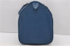 Authentic Louis Vuitton Epi Speedy 30 Hand Bag Purse Blue M43005 LV 1678D